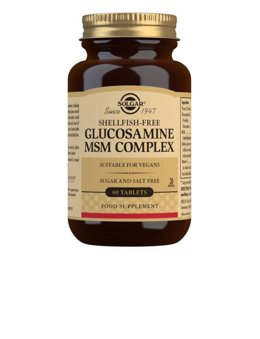 Solgar Glucosamine MSM Complex 60 tablets image 0
